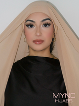 Instant Chiffon Hijab - Nude Essence