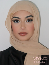 Instant Chiffon Hijab - Nude Essence