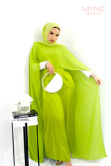 Aya *Premium* Dress in Lime