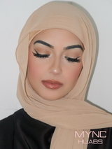 Instant Chiffon Hijab - Nude Essence