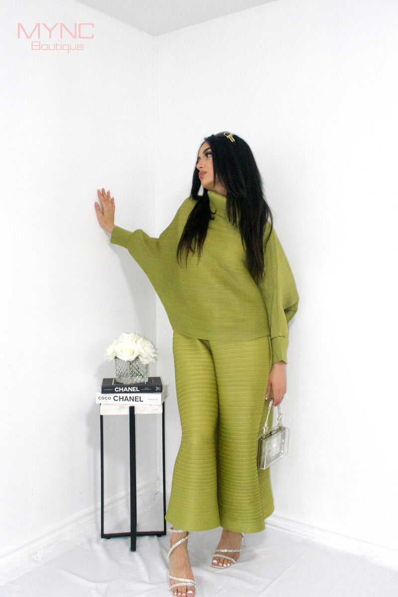Mira Co-ord Set in Lime