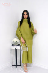 Mira Co-ord Set in Lime