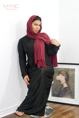 Aliya Maxi Dress In Rich Black