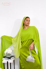 Aya *Premium* Dress in Lime