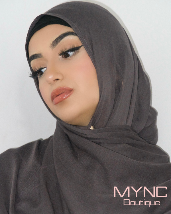 Modal Hijab - Graphite