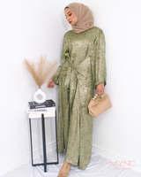 Malika Dress in Sage
