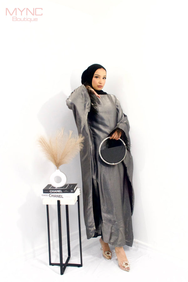 Aida Dress in Silver