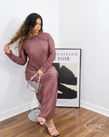 Aliya Maxi Dress In Rose Pink