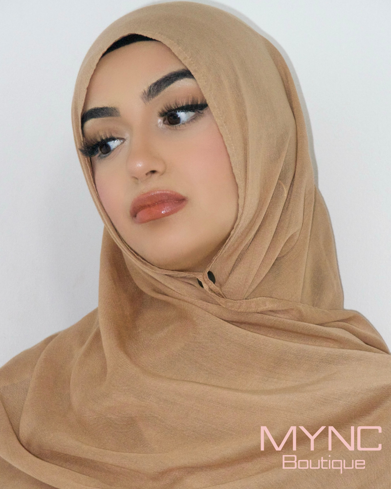 Modal Hijab - Light Toffee
