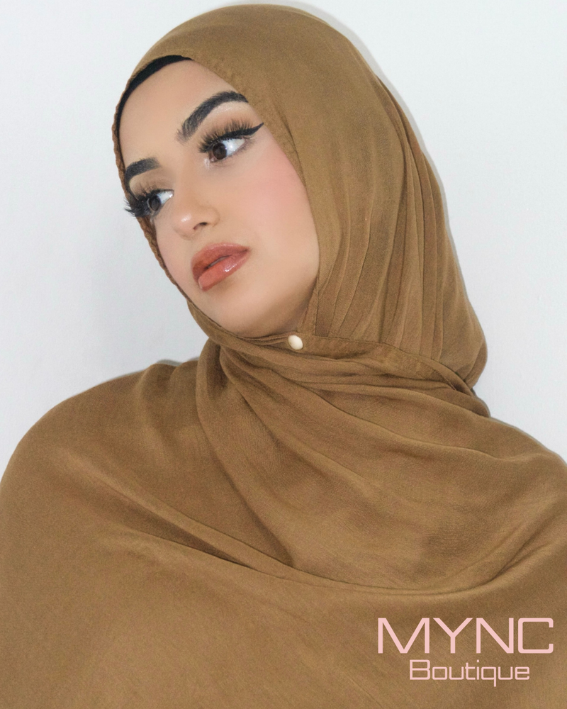 Modal Hijab - Dark Toffee