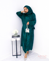 Shamara Dress in Emerald Green