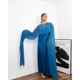 Aya Dress In Teal