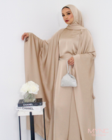 Hala 4-Piece Abaya Set In Champagne