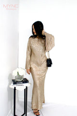 Laira Dress in Gold
