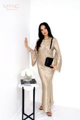 Laira Dress in Gold