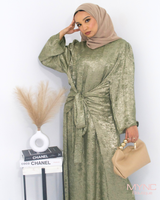 Malika Dress in Sage