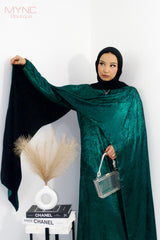 Nisa Dress in Emerald Green