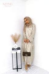 Shamara Dress in Silver