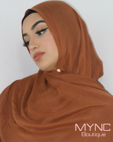 Modal Hijab - Dark Pumpkin