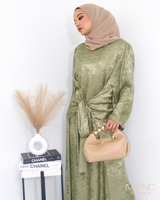 Malika Dress in Sage