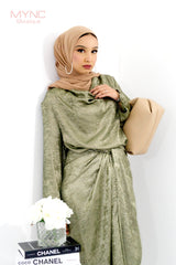 Mona Co-ord Set in Sage