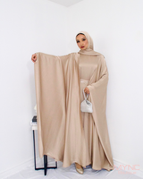 Hala 4-Piece Abaya Set In Champagne
