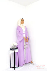 Rida Abaya Set in Lilac