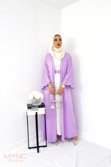 Rida Abaya Set in Lilac