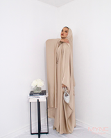 Hala 4-Piece Abaya Set In Champagne