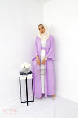 Rida Abaya Set in Lilac