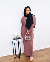 Aliya Maxi Dress In Rose Pink