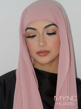 Instant Chiffon Hijab - Mauve Mist