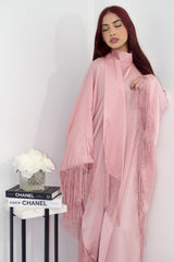 Vaneeza Abaya/Dress in Powder Pink