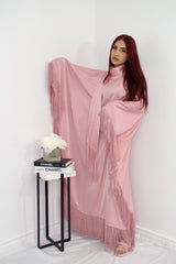 Vaneeza Abaya/Dress in Powder Pink