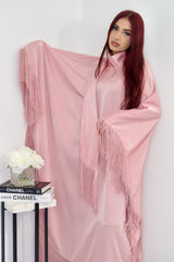 Vaneeza Abaya/Dress in Powder Pink