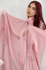 Vaneeza Abaya/Dress in Powder Pink