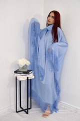 Vaneeza Abaya/Dress in Powder Blue