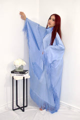 Vaneeza Abaya/Dress in Powder Blue