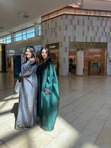 Bersha Abaya Set (Graphite)  - With Matching Hijab