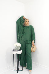 Cyra Coord In Bottle Green