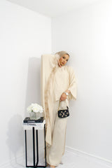 Cyra Coord In Cream
