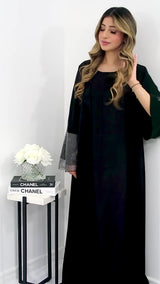 Daniya Abaya in Black