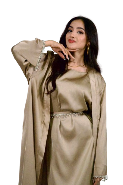 Introducing the Crystal Rehana Abaya Set