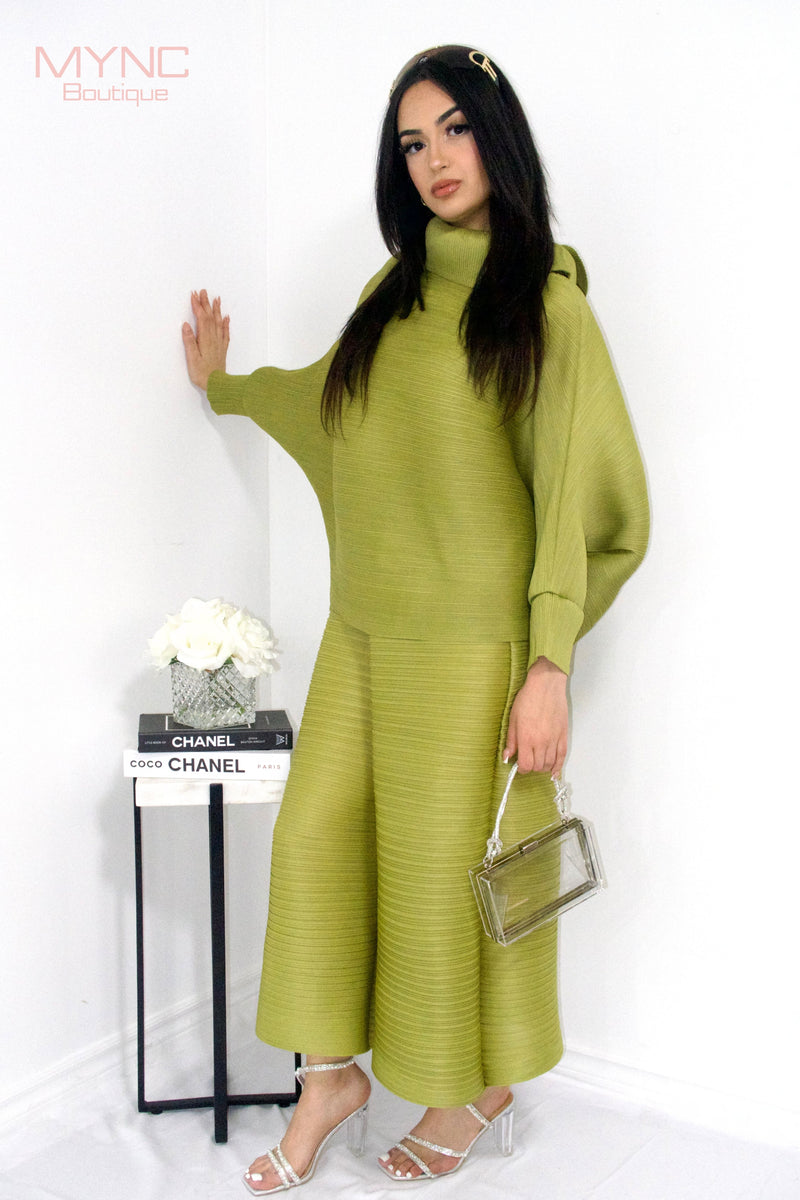 Mira Co-ord Set in Lime