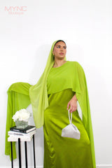 Aya *Premium* Dress in Lime