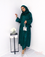 Shamara Dress in Emerald Green