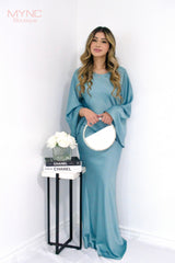 Zeina Dress in Turkish Blue