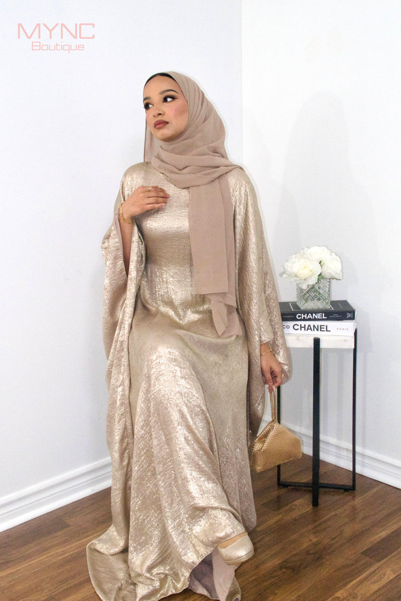 Nyla Kaftan in Gold