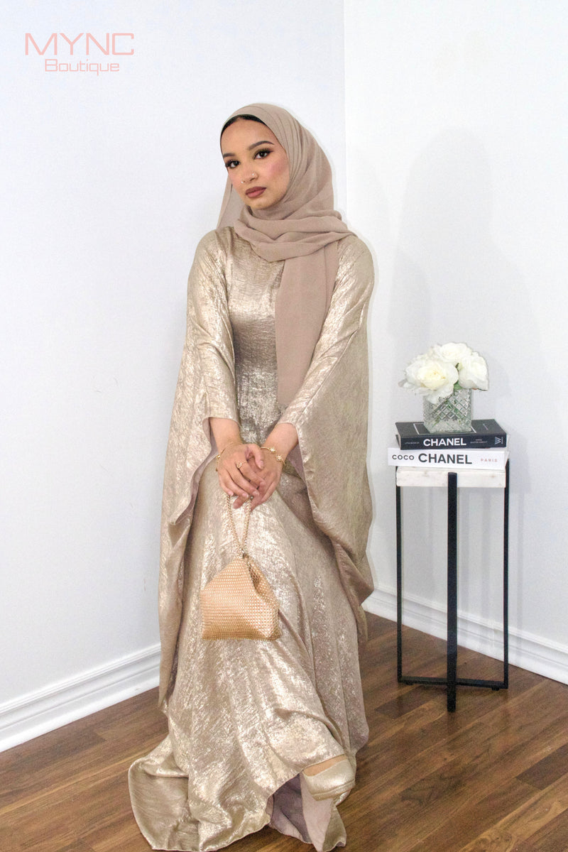 Nyla Kaftan in Gold