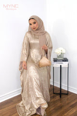 Nyla Kaftan in Gold